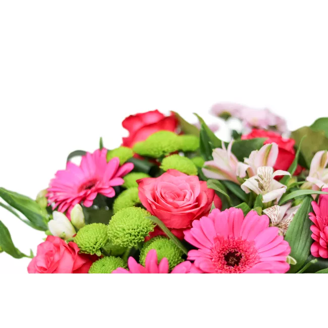 Bouquet of pink flowers